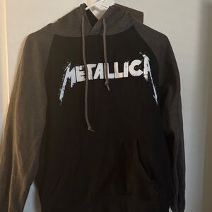 Black and Gray METALLICA Hoodie